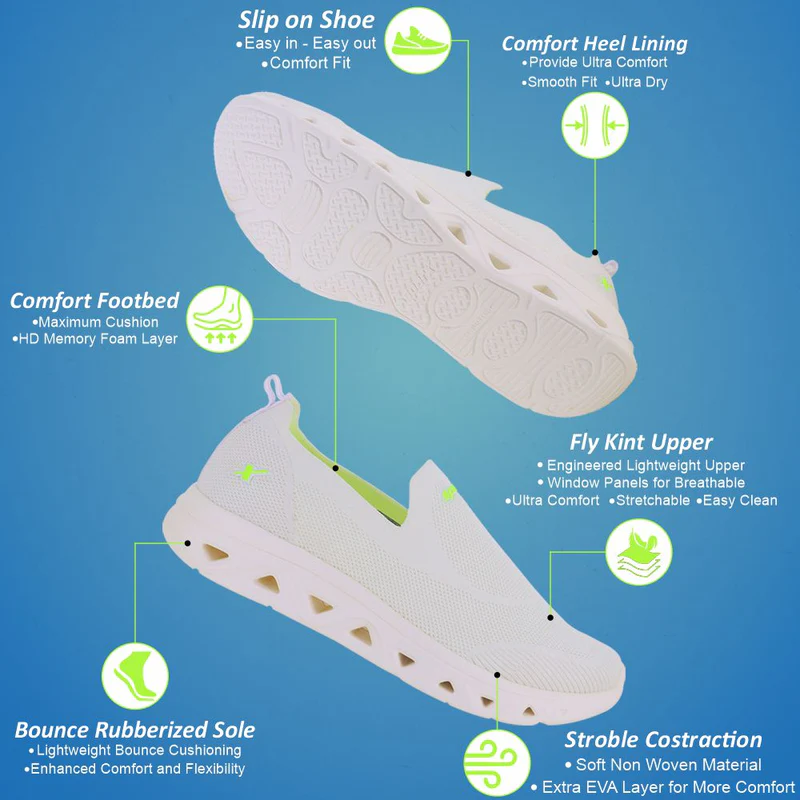 off white / fl.green