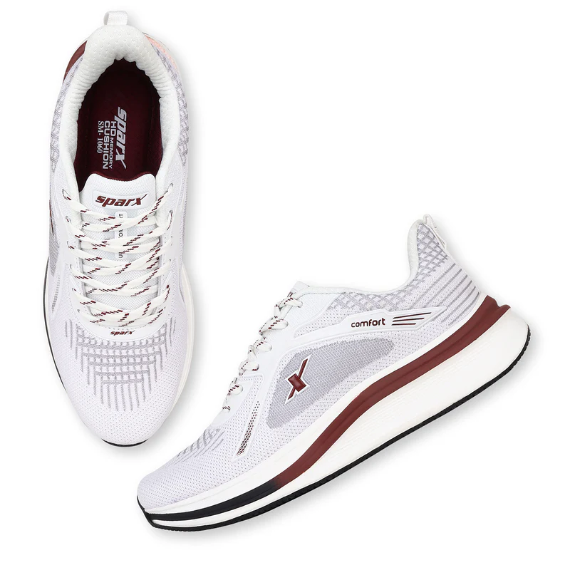 pearl white maroon