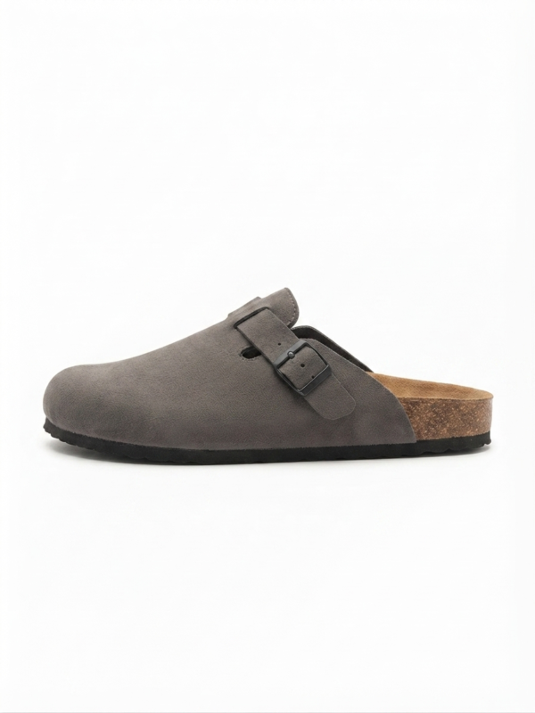 kaosiss back open sandals for men 15054gs black