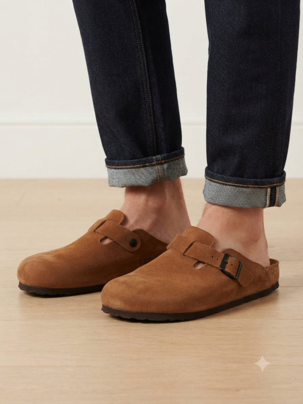 kaosiss back open sandals for men 15054gs grey (copy)