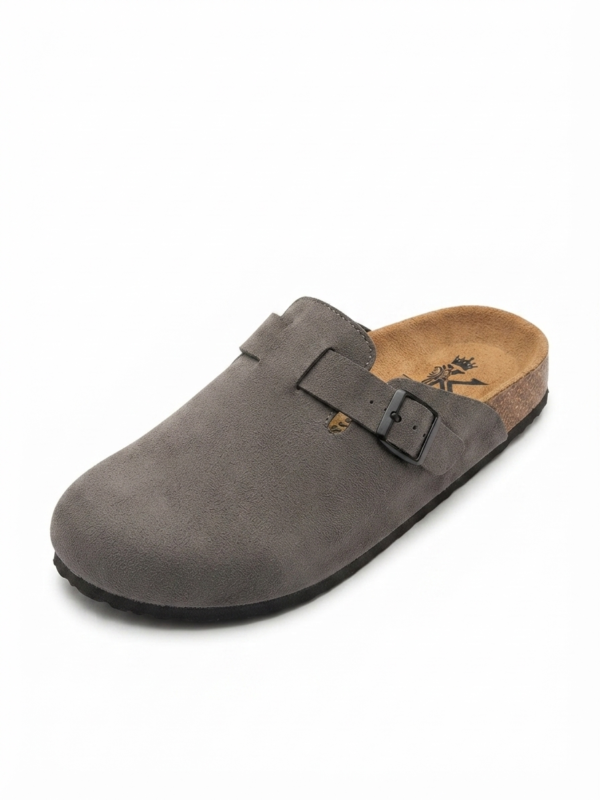 kaosiss back open sandals for men 15054gs black
