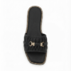 kaosiss black flats for women 16283ls