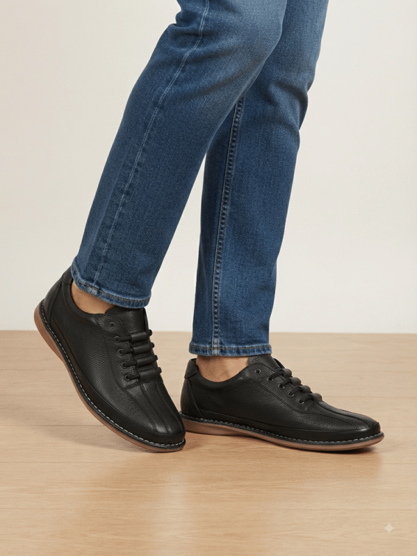 kaosiss black casual shoes 15057gs