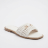 kaosiss white flats for women 16283ls