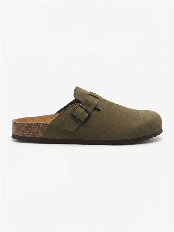 kaosiss back open sandals for men 15054gs black (copy)