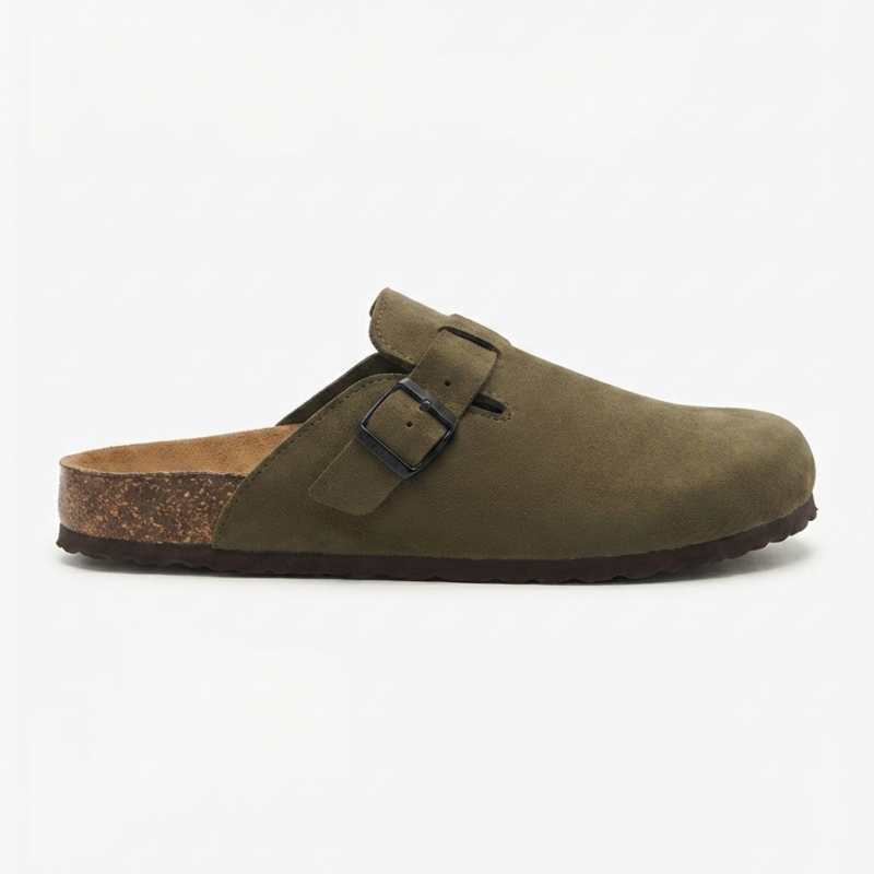 kaosiss back open sandals for men 15054gs black (copy)