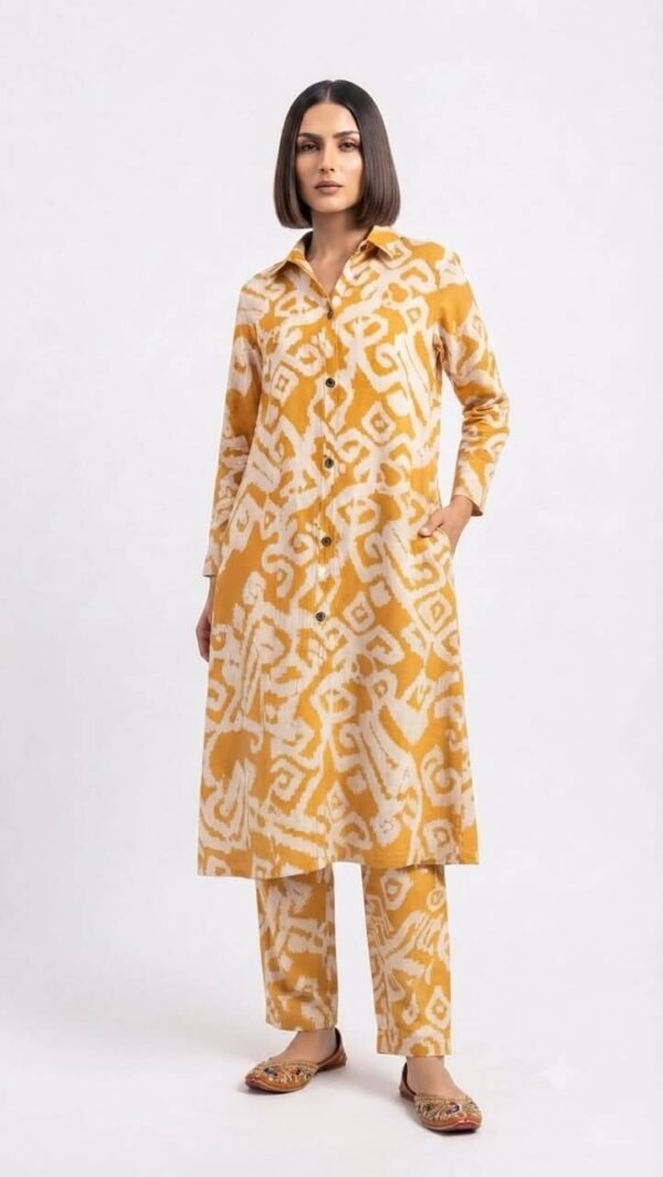 kaosiss a line cord set for women l00023cs yellow